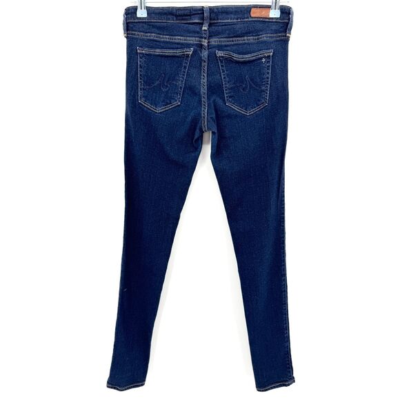 AG ADRIANO GOLDSCHMIED The Legging Super Skinny Dark Wash Jeans Size 27 - Picture 4 of 7